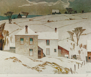 Alfred Joseph Casson (Canadian 1898-1992) "March Day"