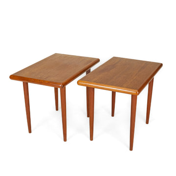 PAIR Vintage Teak End Tables