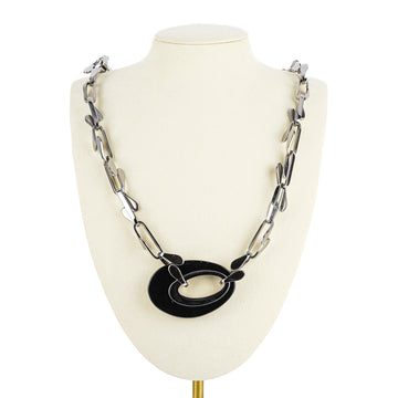 SALVATORE FERRAGAMO Gunmetal Necklace