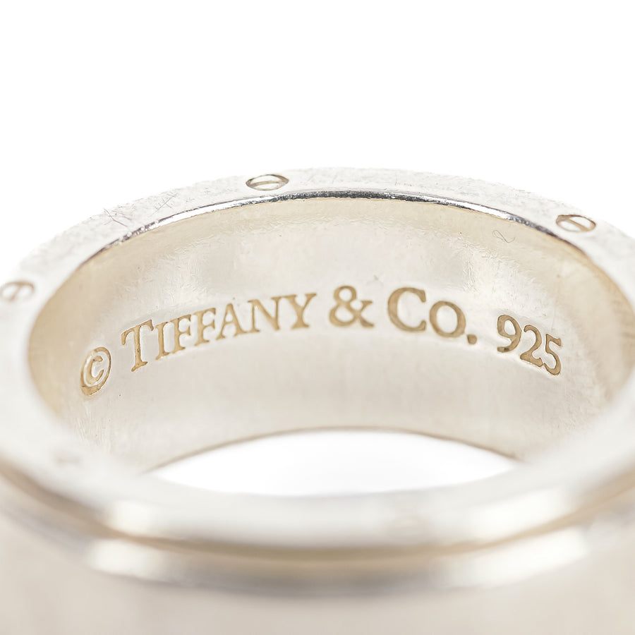 TIFFANY & CO 925 Sterling Metropolis Band Ring