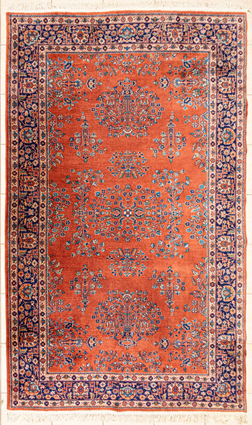 Hand Knotted Wool Lilihan Persian Rug    144"x84"