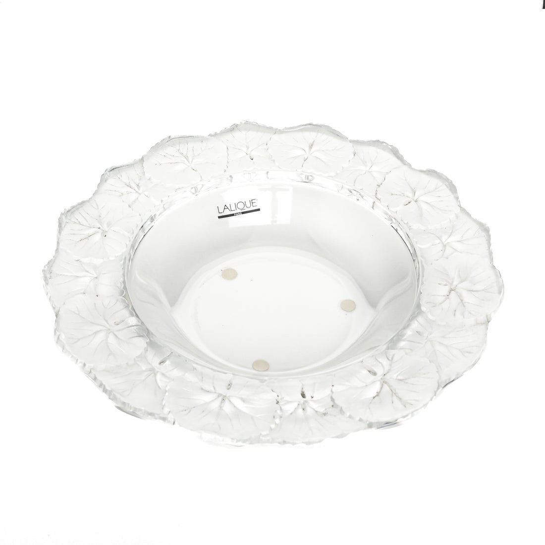 LALIQUE Honfleur Geranium Bowl