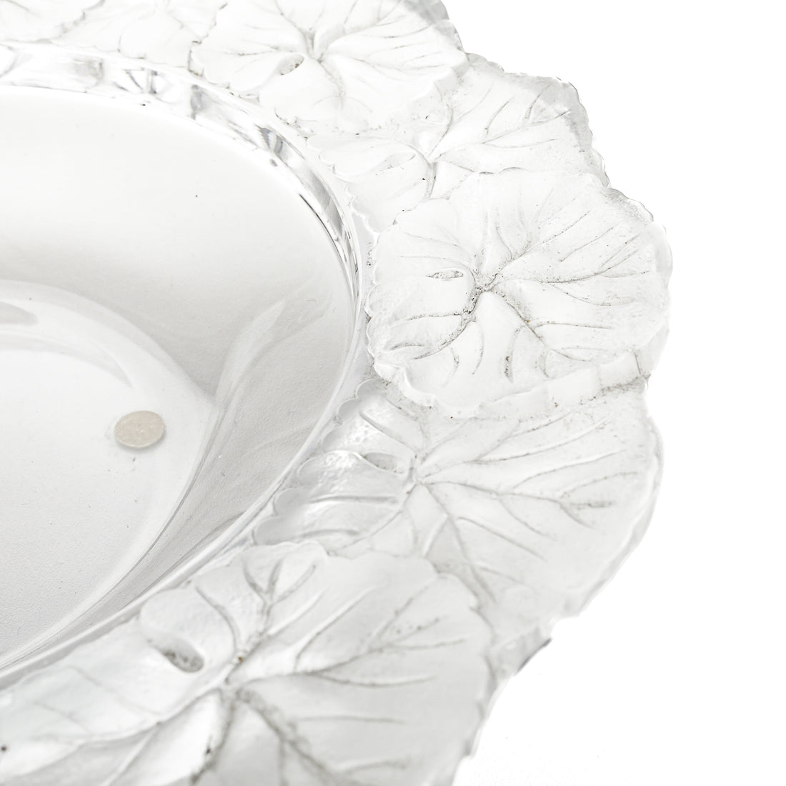 LALIQUE Honfleur Geranium Bowl