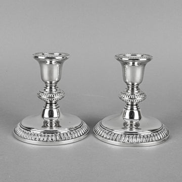 BIRKS STERLING Candle Holders Set/2