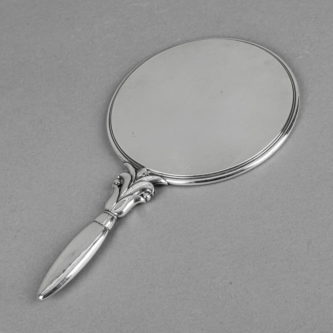 GEORG JENSEN Harald Nielsen Sterling Vanity Mirror 172