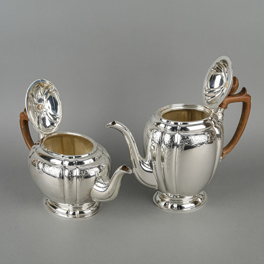 COOPER BROS & SONS Sterling Tea & Coffee Service 4pcs