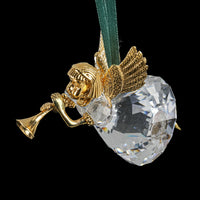 SWAROVSKI Angel 1997 Gold Ornament 211085