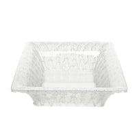 LALIQUE 'Roses' Square Bowl