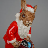 ROYAL DOULTON Santa Bunnykins Music Box