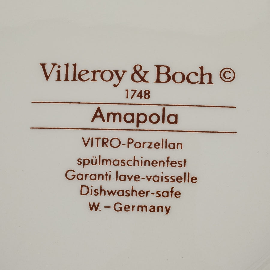 VILLEROY & BOCH Amapola Covered Soup Tureen 2pcs