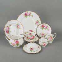 ROYAL ALBERT American Beauty 6 Place Settings w/Extras