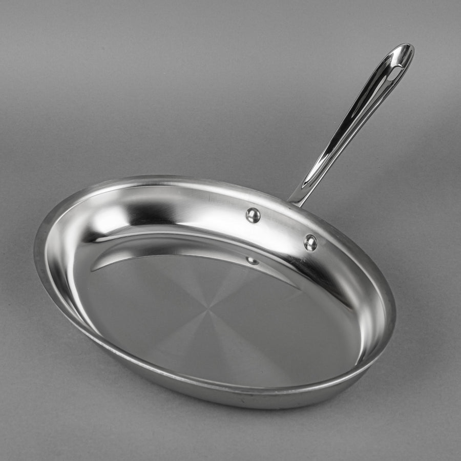 ALL CLAD Stainless Steel Oval Skillet